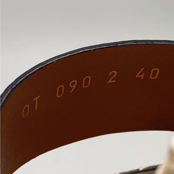 Valentino Garavani Double Rockstud Grainy Calfskin Wedges 105MM size 40 - Picture 8 of 14